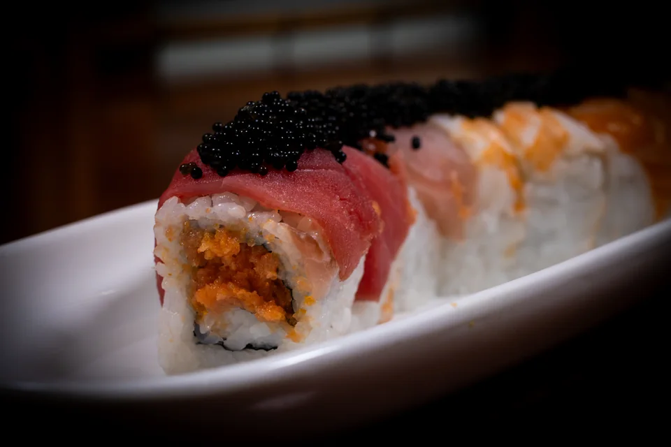 Angry John’s Roll at Midori Sushi