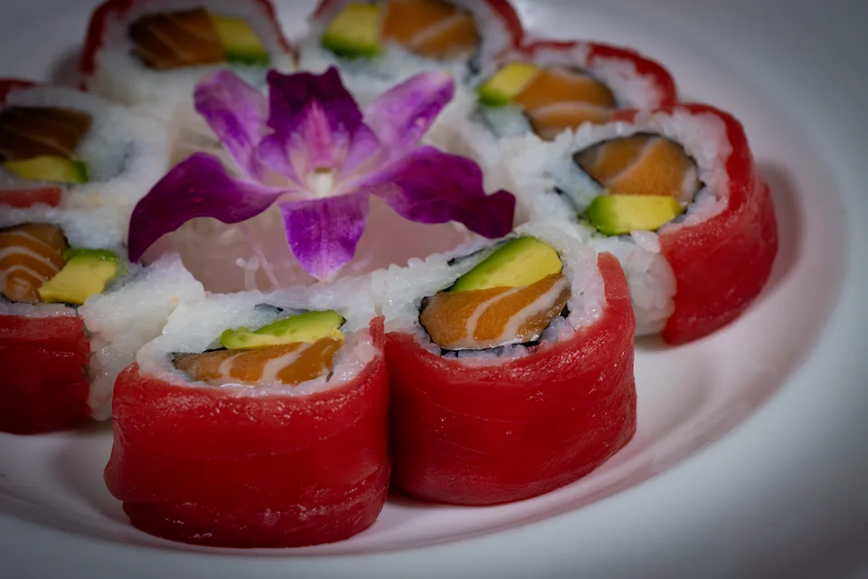 Cherry Blossom Roll at Midori Sushi