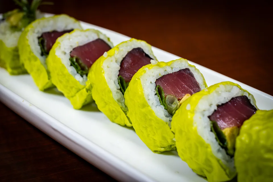 Paradise Roll at Midori Sushi