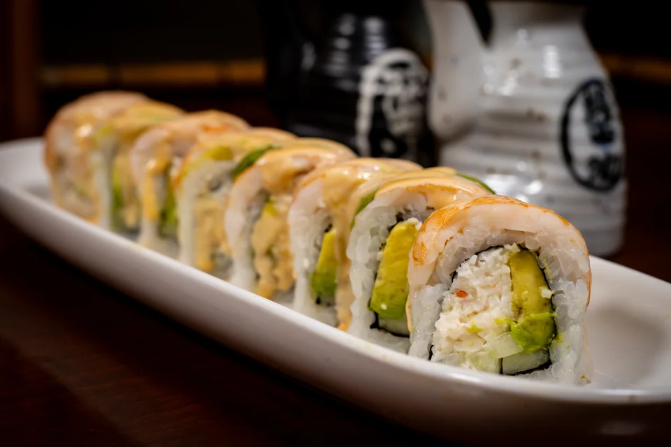 Tiger Shrimp Roll at Midori Sushi